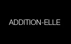 addition-elle.com